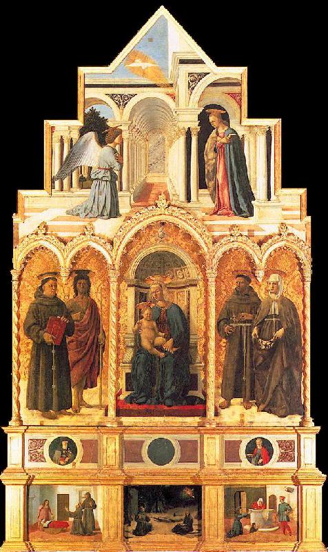 Piero della Francesca Polyptych of St Anthony Spain oil painting art